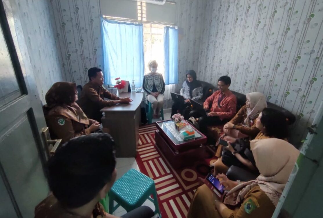 Dinkes KapuasTerima Kunjungan dari Kemenkes RI