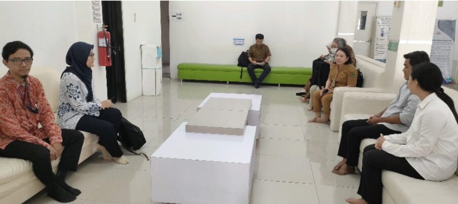 Dinkes KapuasTerima Kunjungan dari Kemenkes RI