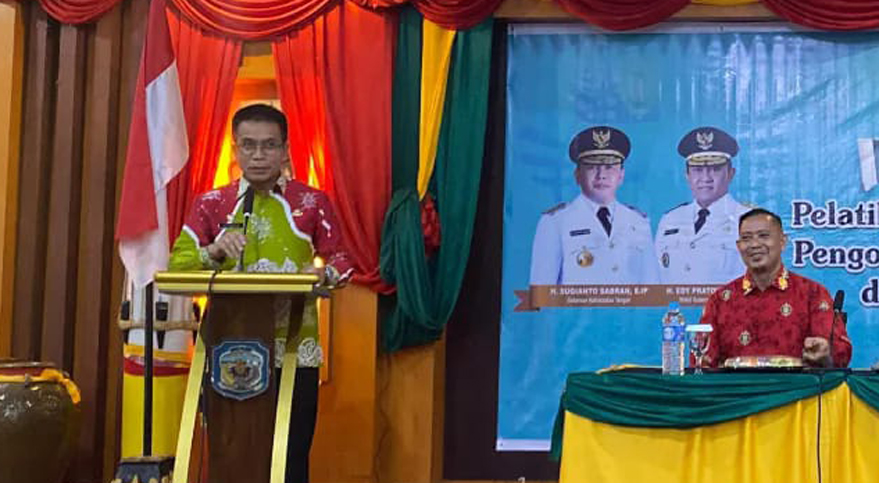 Pj Bupati Buka Pelatihan Pelaku Usaha di Kabupaten Mura