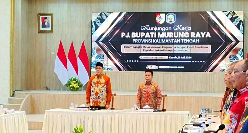 Kunker ke Kabupaten Jember, Pemkab Mura Lakukan Kerjasama Budidaya Tanaman Kopi dan Kakao