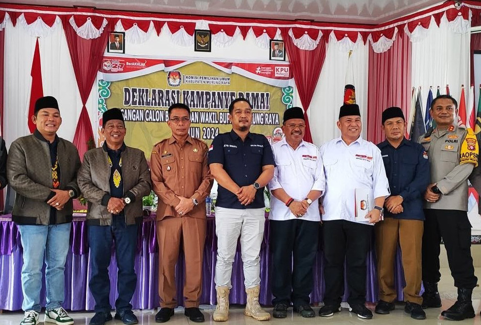 KPU Kabupaten Mura Gelar Deklarasi Kampanye Damai Pilkada 2024