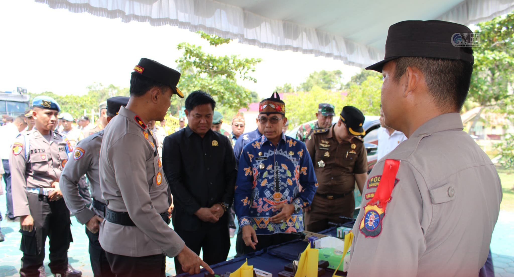 Wakapolda Kalteng Lakukan Kunker ke Polres Murung Raya
