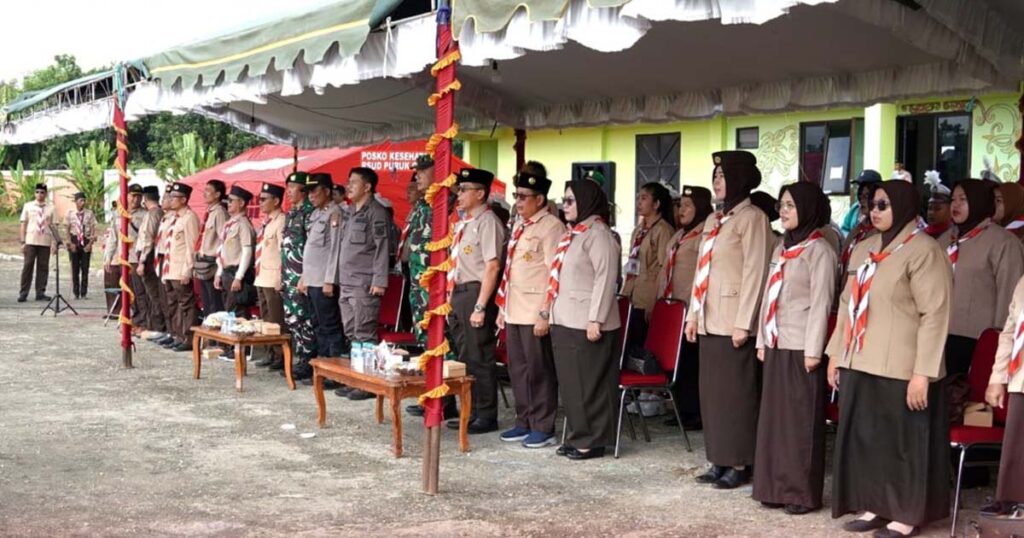 Peringati Hari Pramuka ke-63, Kwarcab Pramuka Mura Gelar Kemah Besar