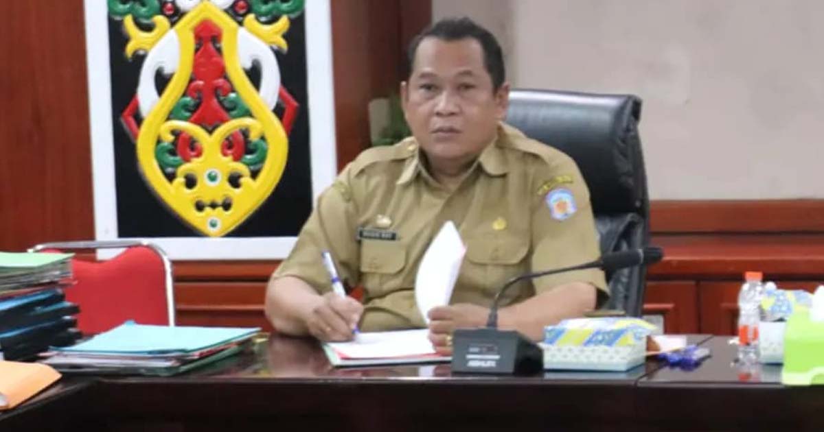 Pj Sekda Mura Ikuti Rapat Validasi Data Input IPKD Secara Virtual