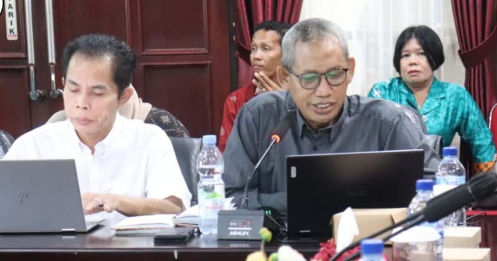 Kepala Distanik Mura Dengarkan Presentasi Pembangunan BBH dari Faperta IPB