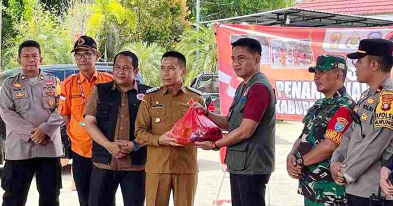 BPBPK Kalteng Serahkan Bantuan Logistik ke Pemkab Mura