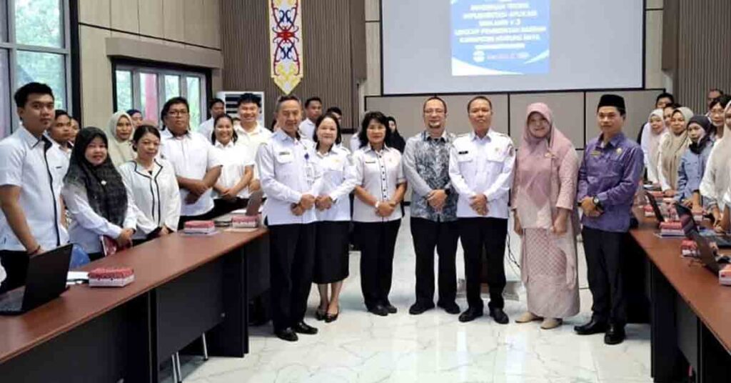 Dispursip Gelar Bimtek Penerapan Aplikasi Srikandi Lingkup Pemkab Mura