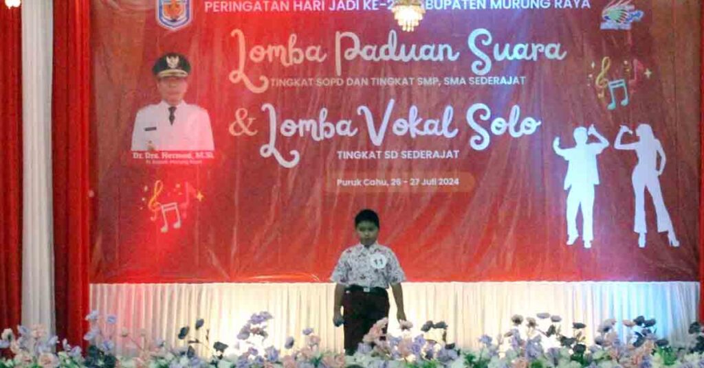 Sambut Hari Jadi, Pemkab Mura Gelar Lomba Paduan Suara serta Lomba Vokal Solo