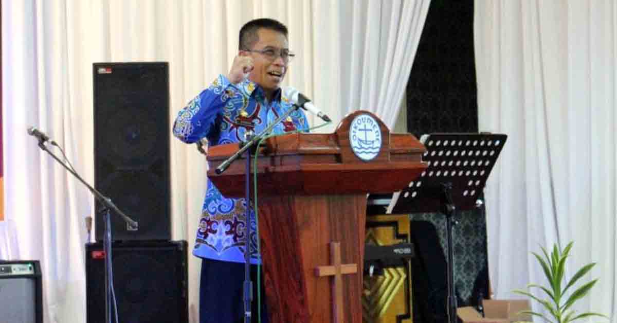 Pj Bupati Hadiri Persekutuan Hamba Tuhan se-Kabupaten Mura