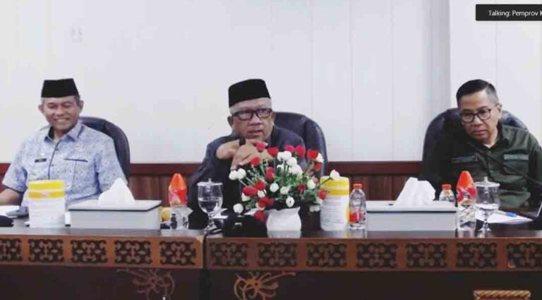 Plt Sekda Prov Kalteng Pimpin Rakor Pelaksanaan Program Makan Bergizi Gratis