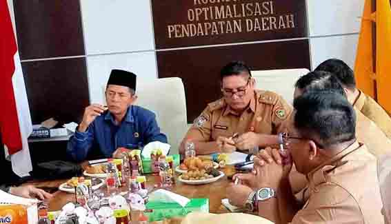 Bapenda Terima Kunjungan Komisi I DPRD Kalteng