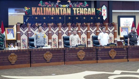 Pastikan Kelancaran Perayaan Lebaran, Pemprov Kalteng Gelar Rakor Pemerintah Daerah dan Forkopimda
