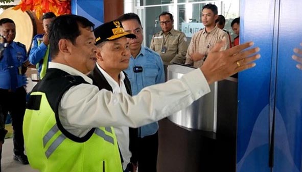 Gubernur Agustiar Sabran Lakukan Monitoring dan Kunjungan ke Bandara Tjilik Riwut