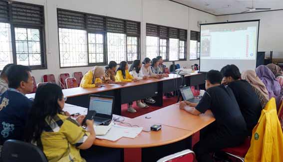 Disnakertrans Prov Kalteng Laksanakan Pengukuran IPK Bersama Kemnaker RI Secara Virtual