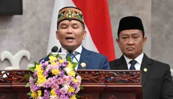 Gubernur Agustiar Sabran Sampaikan Delapan Program Prioritas 100 Hari Kerja