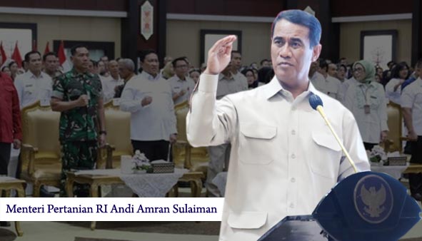 Mentan RI Apresiasi Pemprov Kalteng Dukung Kemajuan Pembangunan Sektor Pertanian