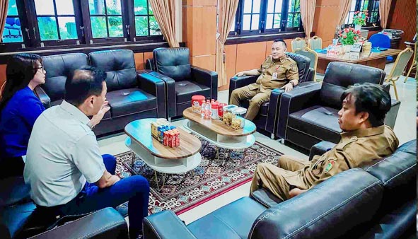 Kadis ESDM Provinsi Kalteng Terima Kunjungan PT Adaro Power
