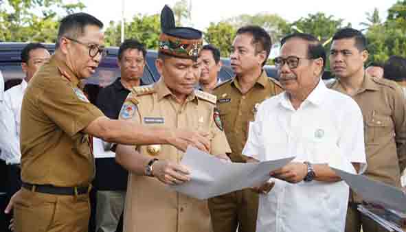 Gubernur Agustiar Sabran Tegaskan Komitmennya Percepat Pembangunan Kembali Gereja Kalimantan Evangelis Maranatha Palangka Raya