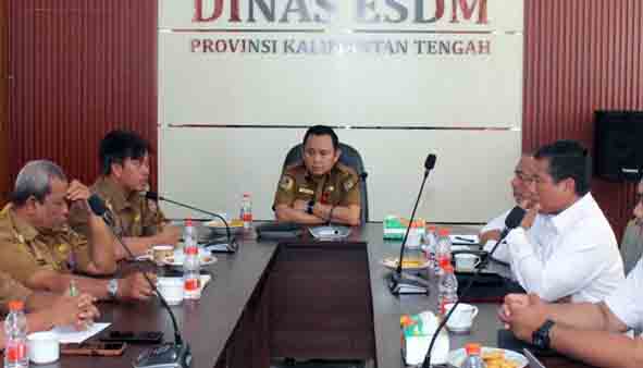 Kadis ESDM Kalteng Terima Kunjungan Manager PLN Unit Pelaksana Proyek Kelistrikan Kalsel