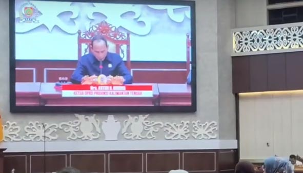 Ketua DPRD Sebut Perda Provinsi Harus Berikan Jaminan Hukum bagi Semua Masyarakat Kalteng