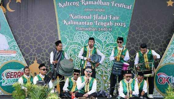 Lomba Bagarakan Sahur Meriahkan Kalteng Ramadan Festival 2025