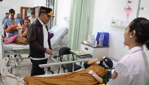 Gubernur Agustiar Sabran Tinjau RSUD Doris Sylvanus Palangka Raya Memastikan Layanan Kesehatan Berjalan Prima