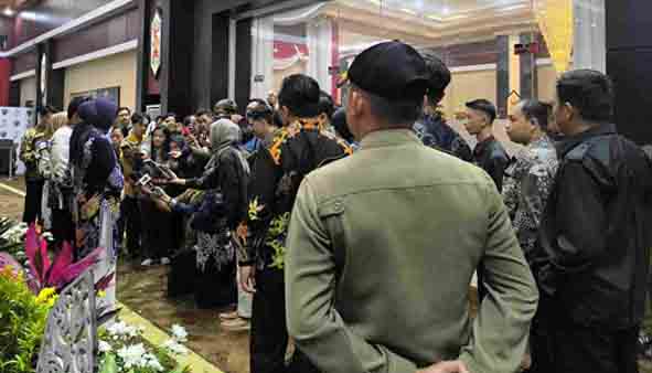 Satpol PP Kalteng Turut Amankan Acara Sertijab dan Ramah Tamah Gubernur Kalteng