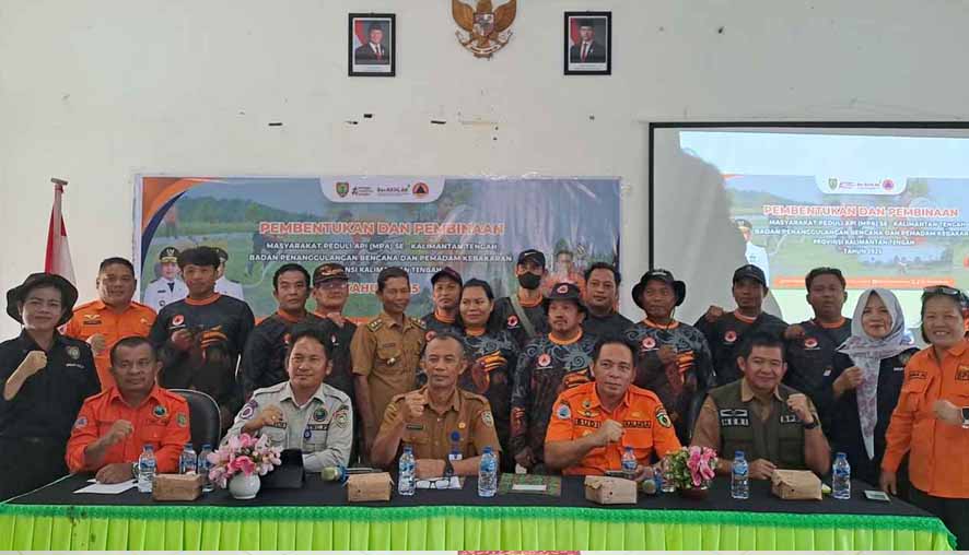 BPBD Gelar Pembinaan Masyarakat Peduli Api Se-Kalimantan Tengah