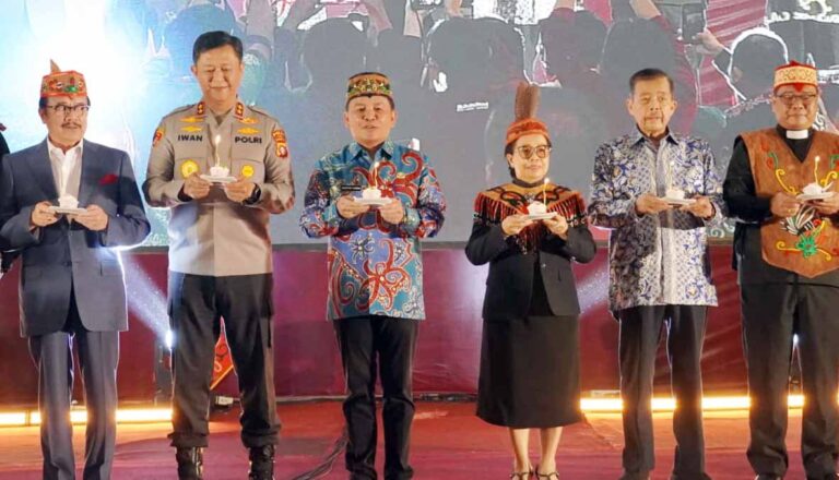 Gubernur Agustiar Sabran Hadiri Puncak Perayaan HUT Ke-186 Gereja Kalimantan Evangelis