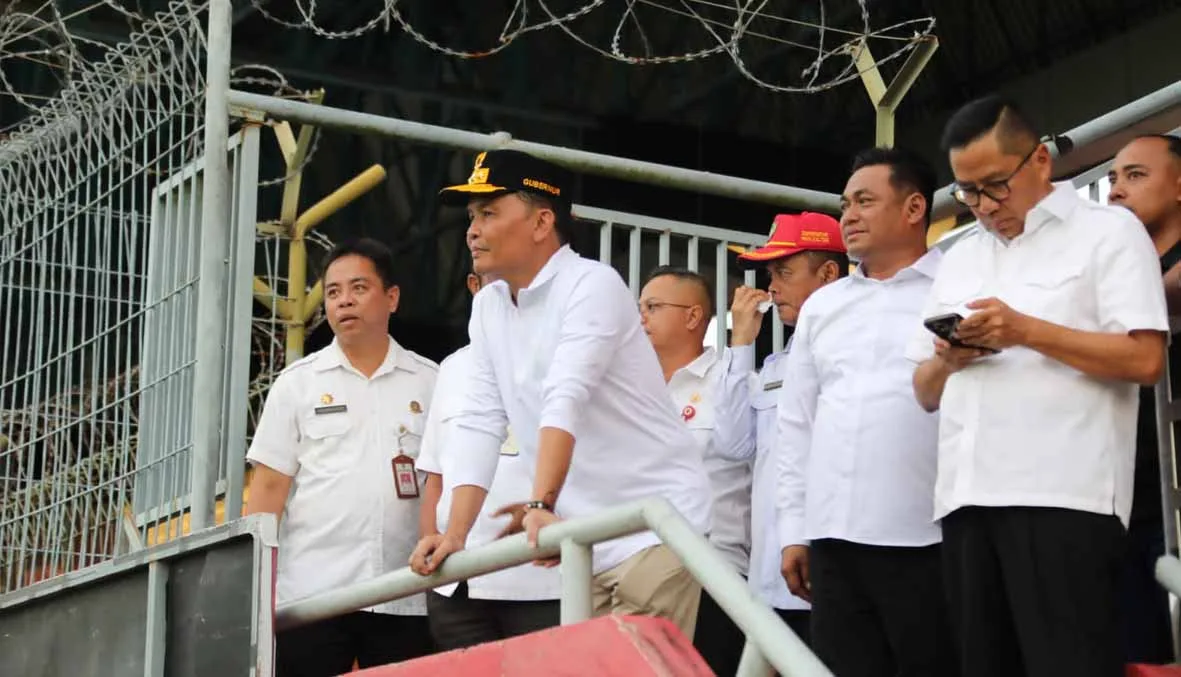 Tunjang Prestasi Olahraga di Kalteng, Gubernur Agustiar Sabran Sampaikan Perlu Adanya Perbaikan Stadion Tuah Pahoe