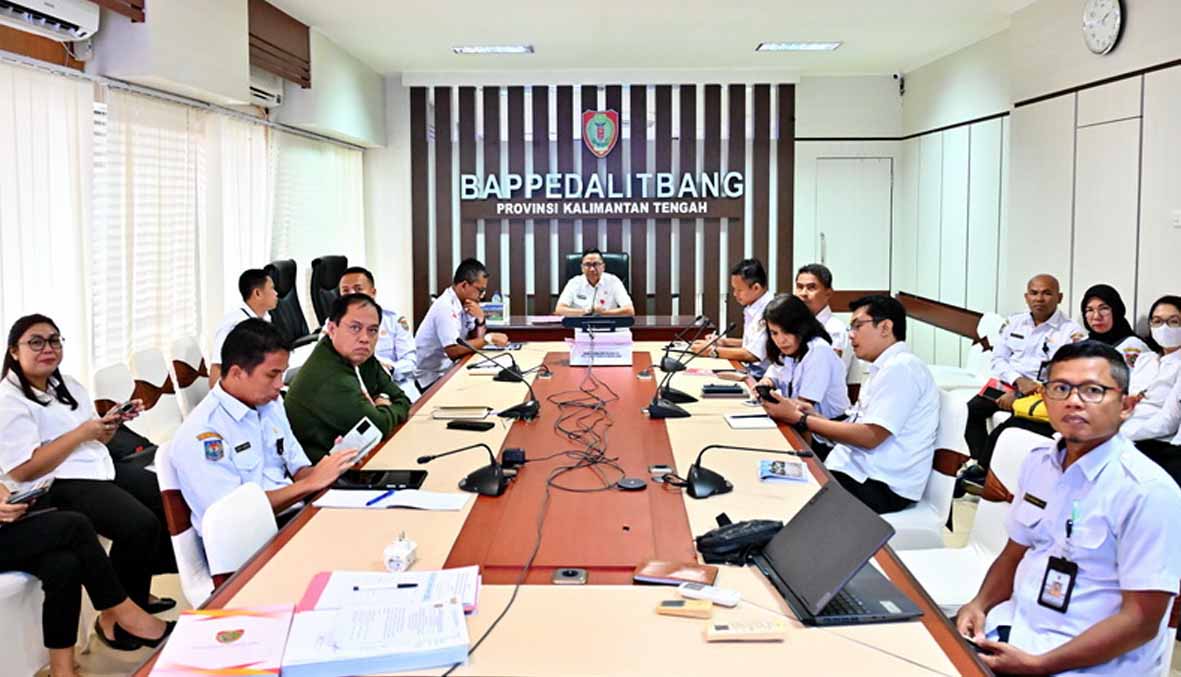 Kepala BAPPERIDA Kalteng Hadir Secara Daring Musrenbang RKPD 2026 Kotawaringin Barat
