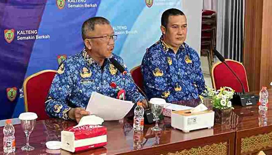 Badan Kesbangpol Kalteng Gelar Rapat Pembentukan FPK Periode 2025–2026