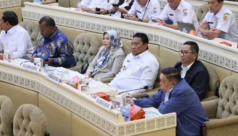 Wagub Kalteng Hadiri Raker dan RDP dengan Komisi II DPR RI