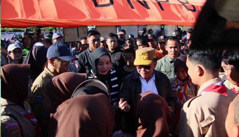 Gubernur Agustiar Sabran Tinjau Langsung Lokasi Banjir di Kabupaten Barito Selatan