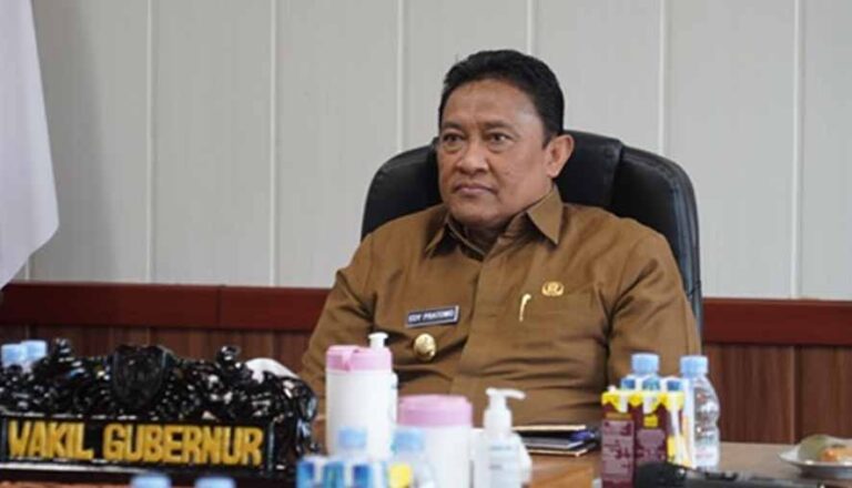 Wagub Edy Pratowo Hadiri Apel Kesiapsiagaan Penanggulangan Karhutla Nasional Secara Virtual