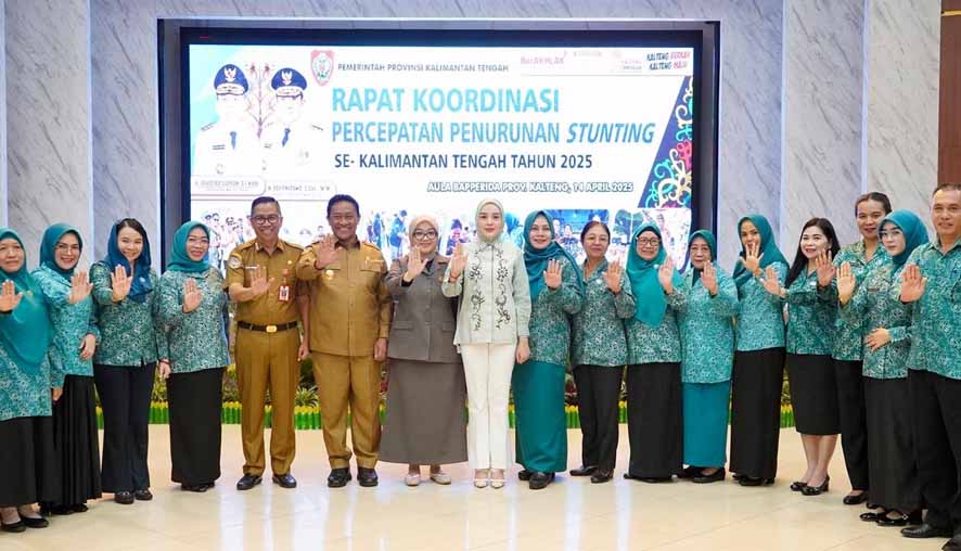 Hadiri Rakor Percepatan Penurunan Stunting, Ini Harapan Wakil Ketua I DPRD Kalteng