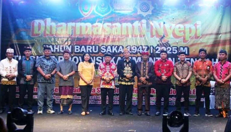 Ketua DPRD Kalteng Hadiri Perayaan Dharmasanti Nyepi Tahun Baru Saka 1947/2025 M