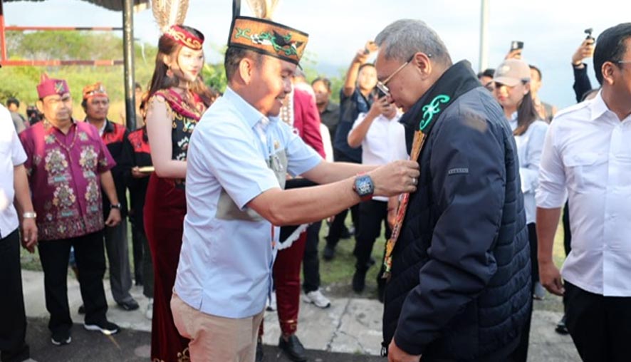Gubernur Kalteng Sambut Kedatangan Menko Pangan RI