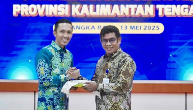 Sertijab, Rangga Lesmana Pimpin Diskominfosantik Kalteng