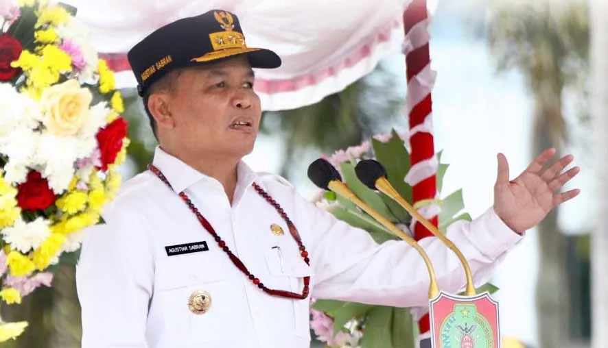 Pimpin Apel, Gubernur Beri Arahan Kepada Pejabat Pemprov Kalteng