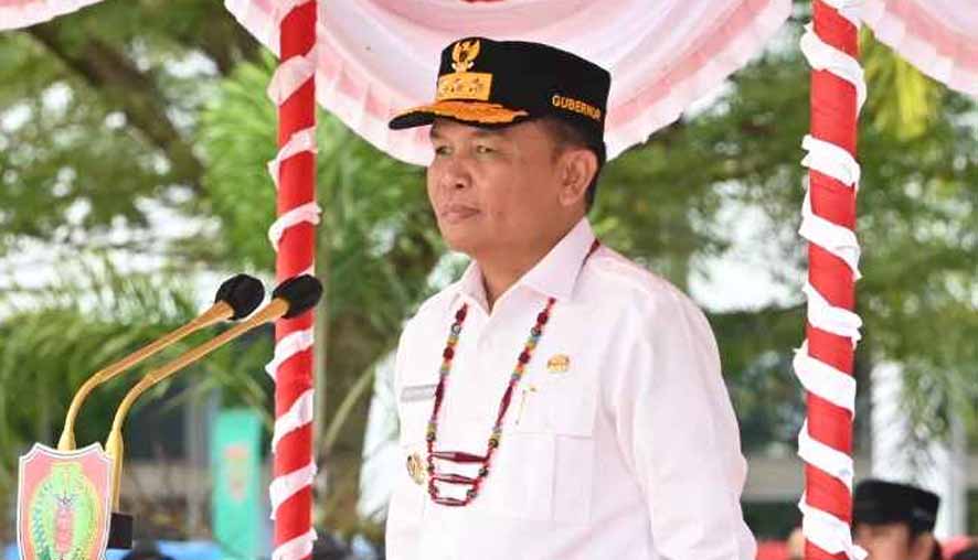 Gubernur Kalteng Pimpin Apel Kesiapsiagaan Pengendalian dan Penanggulangan Karhutla