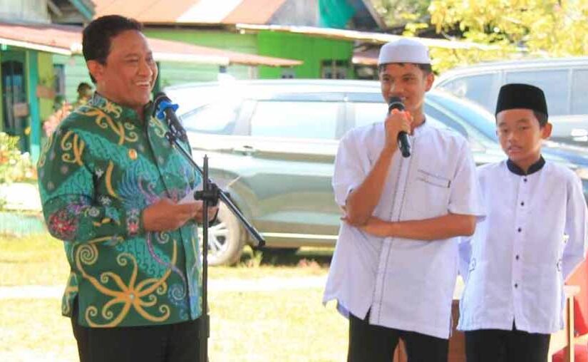 Wagub Edy Pratowo Anjangsana ke LKSA Darul Tazkiyah