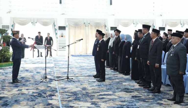 Sejumlah Pimpinan Tinggi Pratama Lingkup Pemprov Kalteng Resmi Dilantik