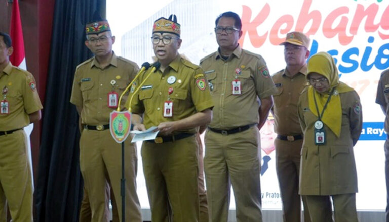Plt Sekda Kalteng Pimpin Upacara Peringatan ke-117 Hari Kebangkitan Nasional