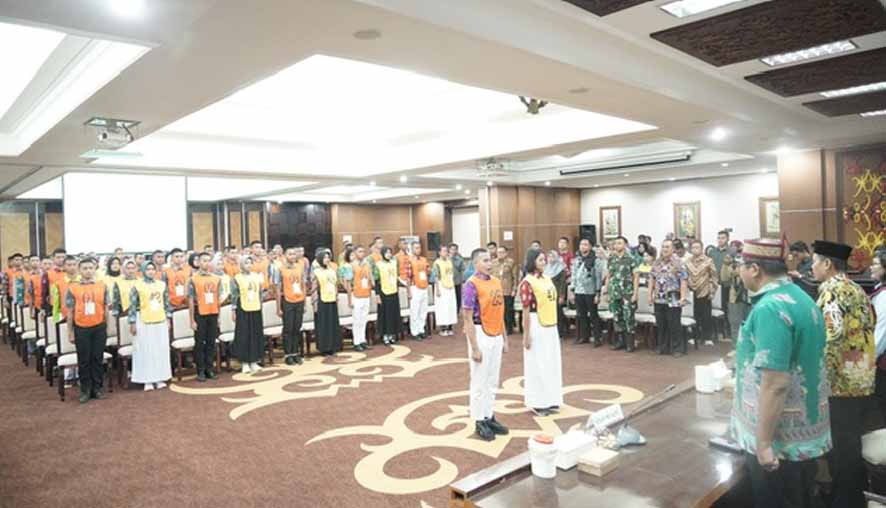 Sahli Gubernur Tutup Seleksi Calon Paskibraka Tingkat Provinsi Kalteng Tahun 2025