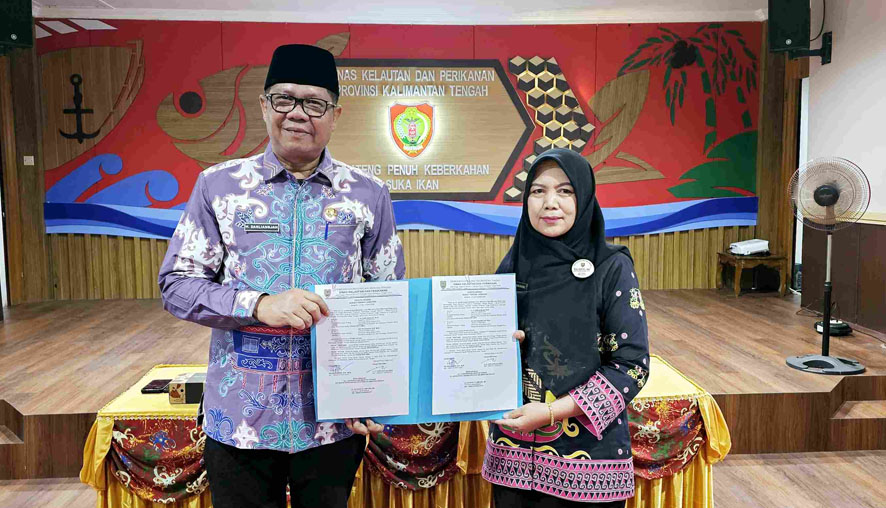 Sertijab Kepala Dislutkan Kalteng