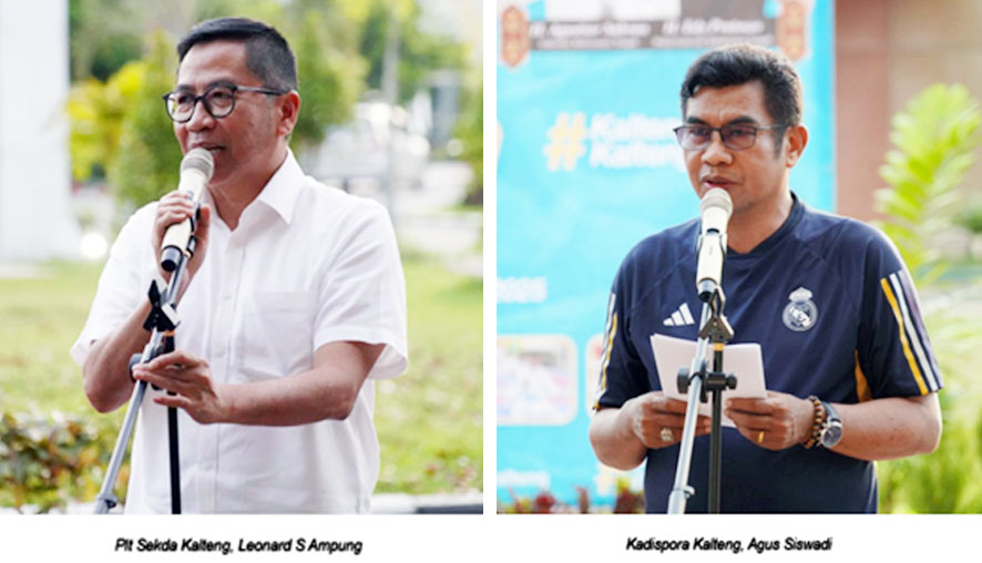 Plt Sekda Leonard S Ampung Hadiri Acara Panggung Dispora