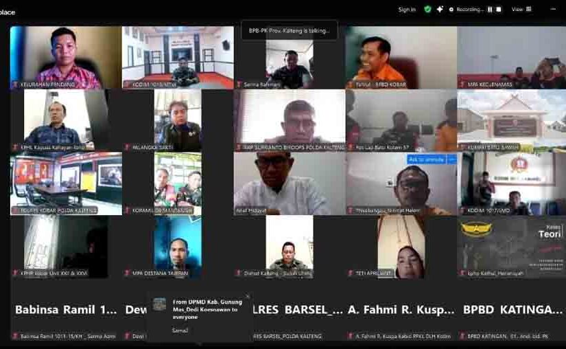 Rapat Peningkatan Kesiapsiagaan Hadapi Potensi Karhutla
