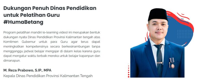 Disdik Kalteng Gelar Program Pelatihan Guru Huma Betang
