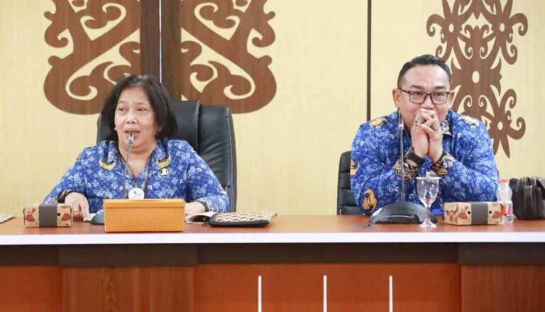 Diskominfosantik Kalteng Gelar Sosialisasi Evaluasi Implementasi Budaya Kerja ASN BerAKHLAK